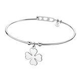 Pulseira trevo lotus style ls2015-2/1 316l de aço inoxidável, mulher