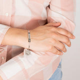 Pulseira coração lotus style ls2017-2/2 316l de aço inoxidável, mulher
