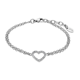 Pulseira lotus style woman's heart ls2026-2/1 aço, mulher