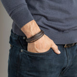 Pulseira lotus style ls2051-2/1 couro, homem_LIFESTYLE