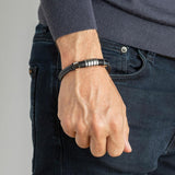 Pulseira lotus style men basic ls2056-2/1 pele, homem