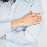 Pulseira lotus style millennial ls2080-2/2 pele, mulher