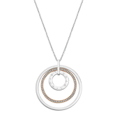 Colar geométrico lotus style ls2090-1/2 316l de aço inoxidável, mulher