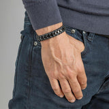 Pulseira lotus style ls2094-2/1 316l de aço inoxidável, homem