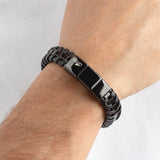 Pulseira lotus style ls2094-2/1 316l de aço inoxidável, homem