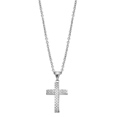 Colar cruz lotus style men in black ls2105-1/1 aço, homem_PRODUCT