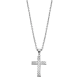 Colar cruz lotus style men in black ls2105-1/1 aço, homem_PRODUCT