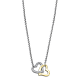 Colar coração lotus style woman's heart ls2117-1/1 aço, mulher
