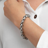 Pulseira cadeia lotus style ls2127-2/1 316l de aço inoxidável, mulher