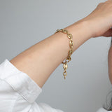 Pulseira cadeia lotus style ls2140-2/2 316l de aço inoxidável, homem