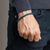 Pulseira lotus style ls2141-2/1 couro, homem