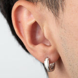 Brincos lotus style ls2152-4/1 316l de aço inoxidável, homem