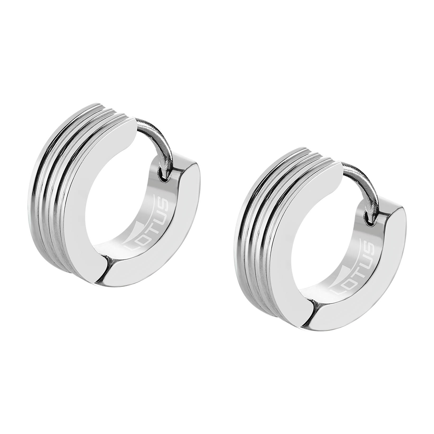 Brincos lotus style ls2154-4/1 de aço inoxidável, homem_PRODUCT