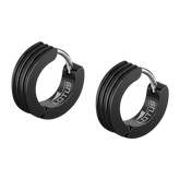 Brincos lotus style ls2154-4/2 316l de aço inoxidável, homem