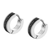 Brincos lotus style ls2159-4/1 316l de aço inoxidável, homem