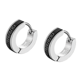 Brincos lotus style ls2159-4/1 316l de aço inoxidável, homem