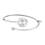 Pulseira trevo lotus style ls2169-2/1 aço, mulher