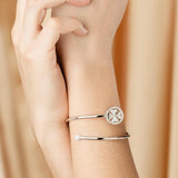 Pulseira trevo lotus style ls2169-2/1 aço, mulher