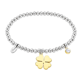 Pulseira trevo lotus style millennial ls2171-2/1 aço, mulher