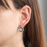 Brincos lotus style ls2176-4/1 316l de aço inoxidável, mulher