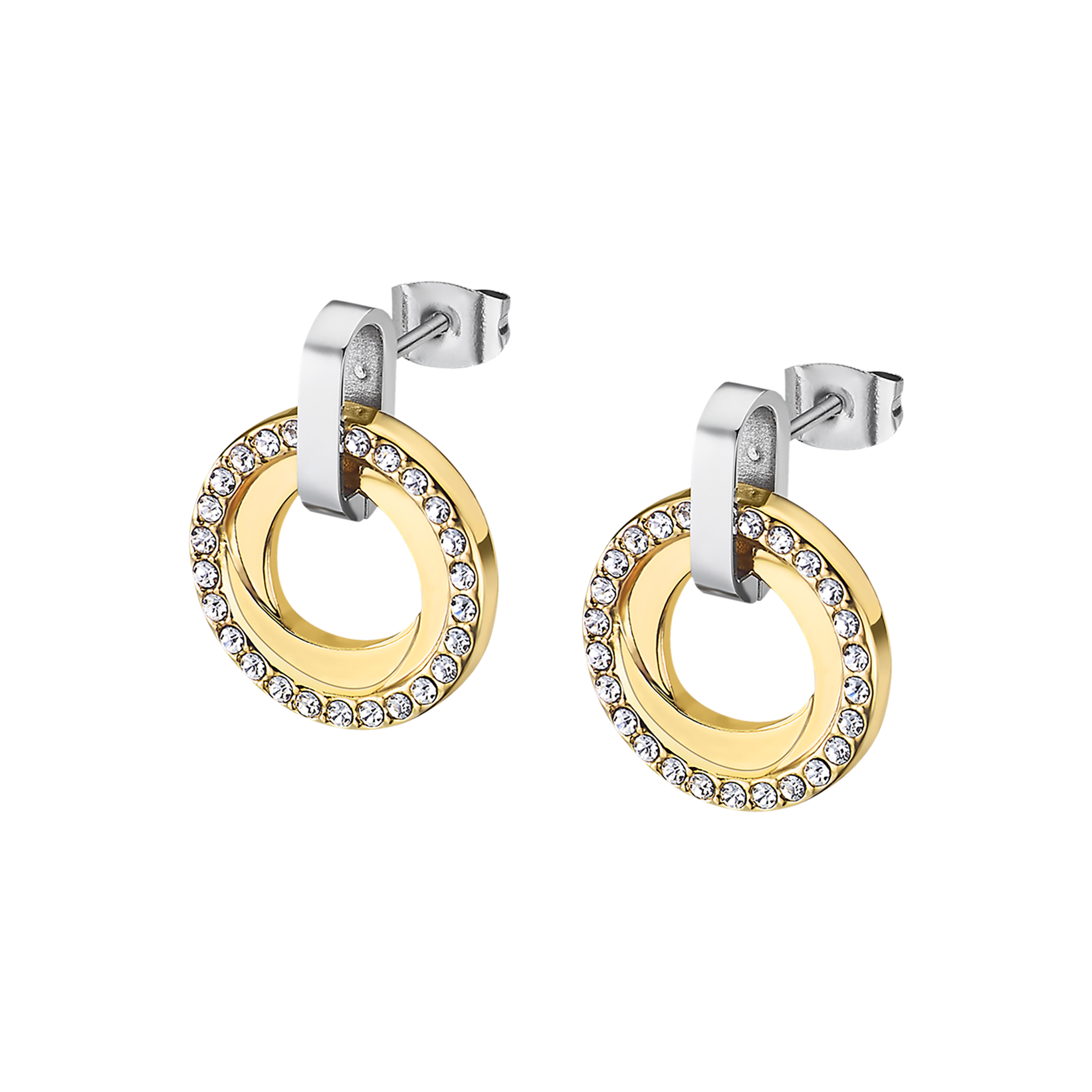 Brincos lotus style ls2176-4/2 de aço inoxidável, mulher_PRODUCT