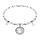 Pulseira árvore da vida lotus style ls2181-2/4 aço, mulher