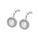 Pingentes árvore da vida lotus style ls2181-4/1 aço, mulher