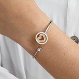 Pulseira coração lotus style ls2182-2/2 316l de aço inoxidável, mulher