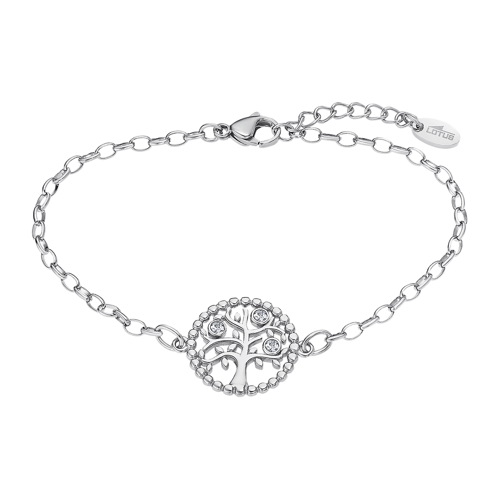 Pulseira árvore da vida lotus style ls2194-2/1 de aço inoxidável, mulher_PRODUCT