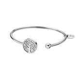 Pulseira árvore da vida lotus style ls2225-2/3 316l de aço inoxidável, mulher