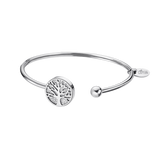 Pulseira árvore da vida lotus style ls2225-2/3 316l de aço inoxidável, mulher