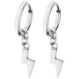 Brincos lotus style ls2228-4/1 316l de aço inoxidável, homem