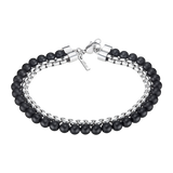 Pulseira lotus style ls2294-2/1 316l de aço inoxidável, homem
