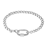 Pulseira fantasia lotus style urban woman ls2338-2/1 316l de aço inoxidável, mulher