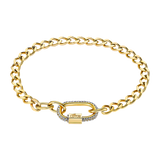 Pulseira fantasia lotus style urban woman ls2338-2/2 316l de aço inoxidável, mulher