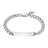 Pulseira lotus style men in black ls2364-2/1 316l de aço inoxidável, homem