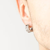 Brincos lotus style men's earrings ls2393-4/1 316l de aço inoxidável, homem