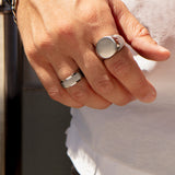 Anel lotus style ls2395-3/124 de aço inoxidável, homem_LIFESTYLE