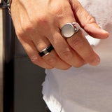 Anel lotus style ls2395-3/224 de aço inoxidável, homem_LIFESTYLE