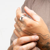 Anel lotus style ls2396-3/224 de aço inoxidável, homem_LIFESTYLE
