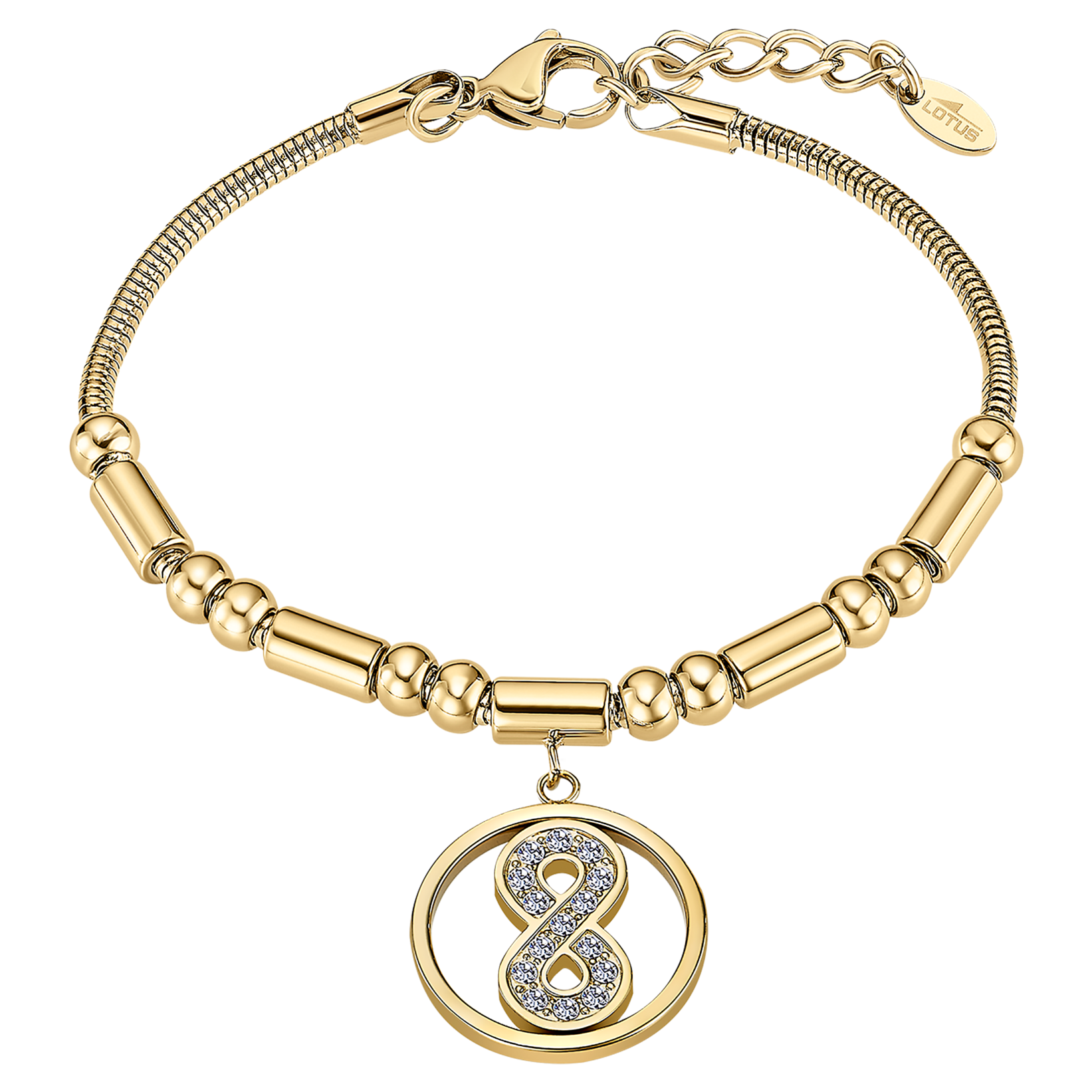 Pulseira infinito lotus style ls2464-2/2 de aço inoxidável, mulher_PRODUCT