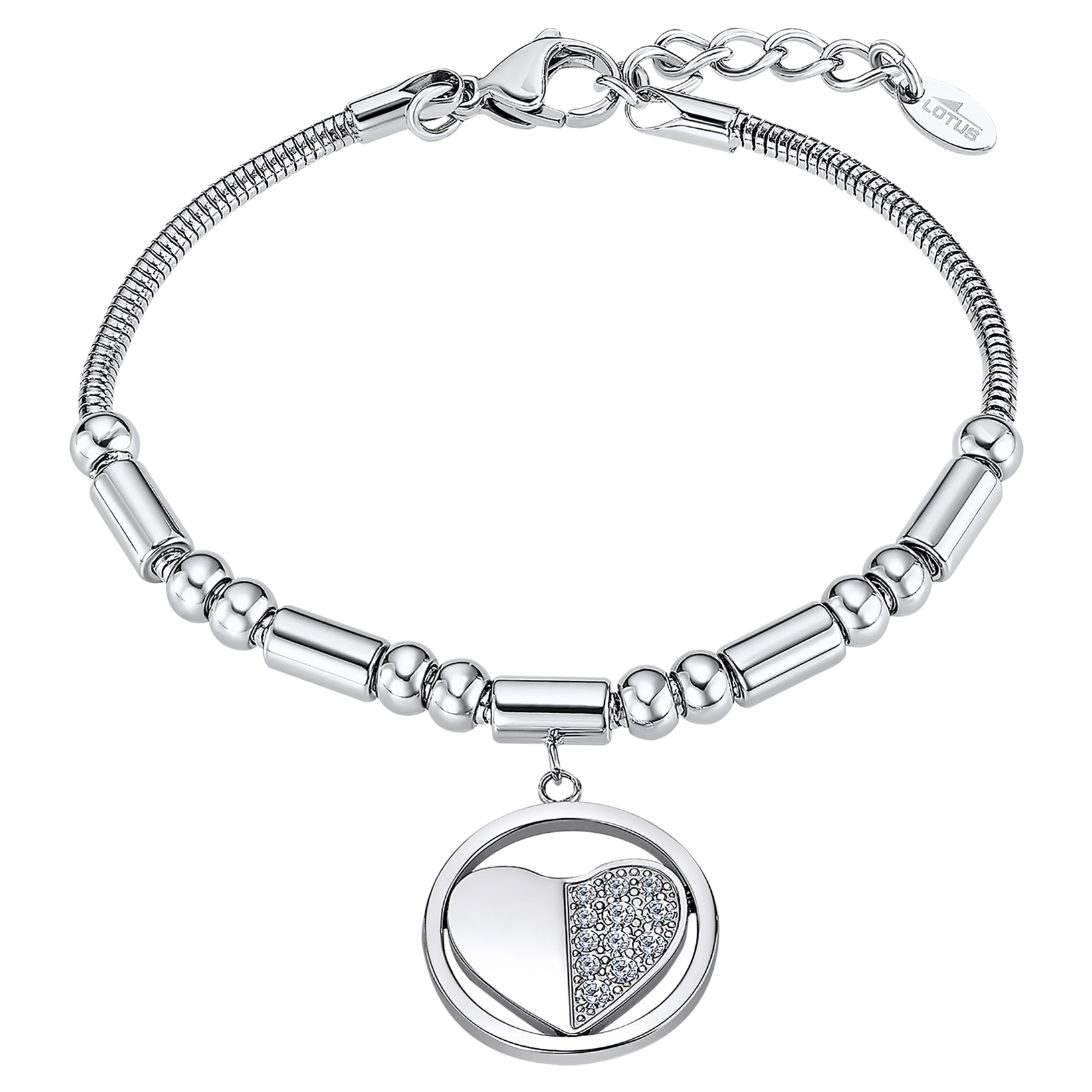 Pulseira coração lotus style ls2466-2/1 de aço inoxidável, mulher_PRODUCT