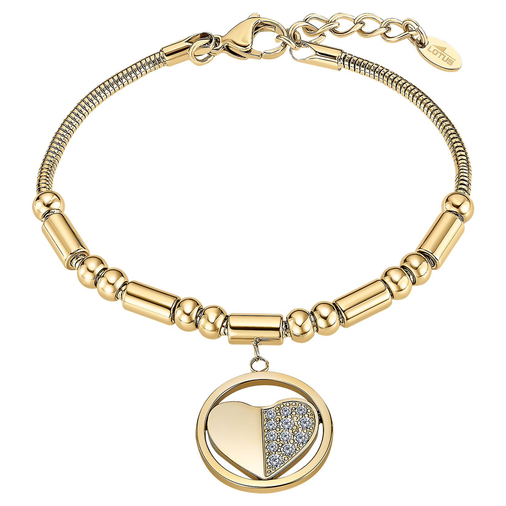Pulseira coração lotus style ls2466-2/2 de aço inoxidável, mulher_PRODUCT