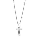 Colar cruz lotus style ls2552-1/1 de aço inoxidável, homem_PRODUCT