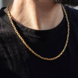 Colar lotus style ls2598-1/2 de aço inoxidável, homem_LIFESTYLE