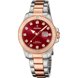 Relógio festina f20505/2 bordô feminino