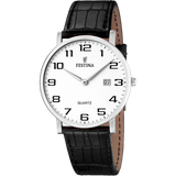 Relógio festina classics f16476/1 branco com correia de couro, homem_PRODUCT