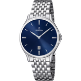 Relógio festina classics f16744/3 azul com correia de aço, homem_PRODUCT