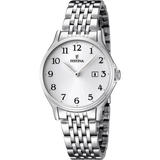 Relógio festina classics f16748/1 branco com correia de aço, mulher_PRODUCT