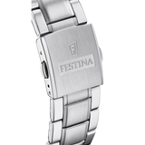 Relógio Festina Timeless Chronograph F16759/3 Azul com Pulseira de Aço para Homem